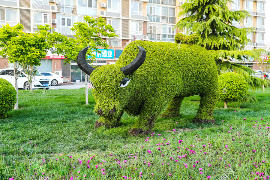 动物造型绿雕系列