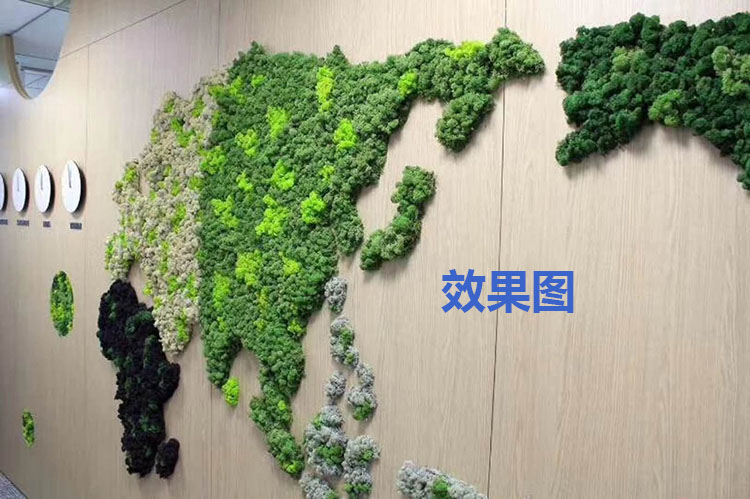 公司永生苔藓文化墙